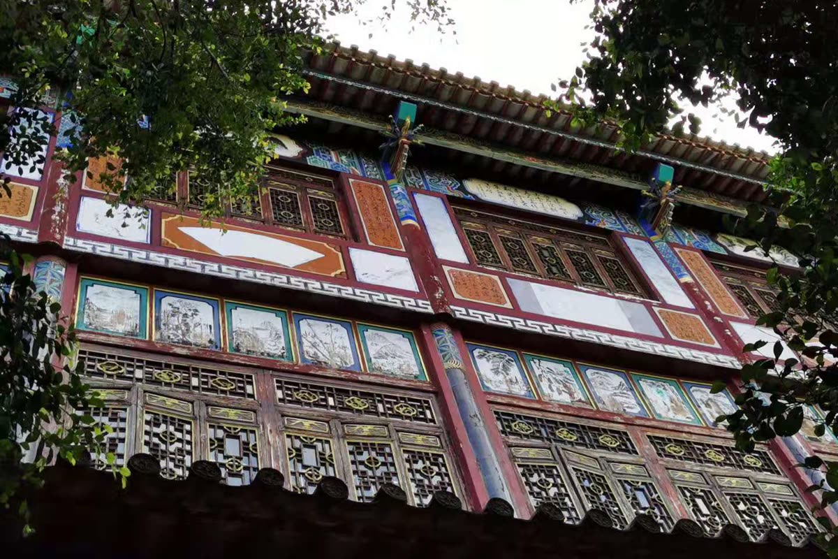 Old town center of Lin'an (Jianshui), Yunnan